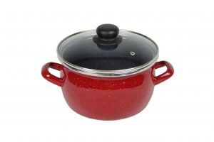 Кастрюля «Красный гранит»