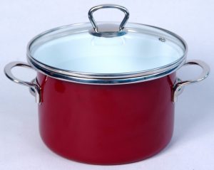 Кастрюля «бордовая»